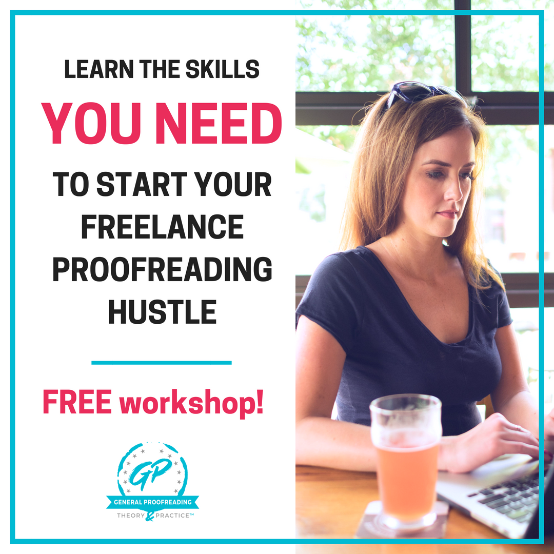 online course for proofreading
